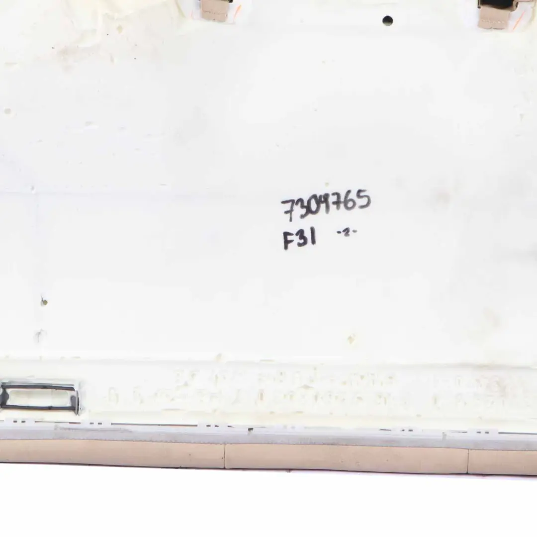 BMW 3 Series F30 F31 Rear Seat Bench Couch Sofa Leather Dakota Veneto-Beige - SKU 7309765 - Part number 7309765