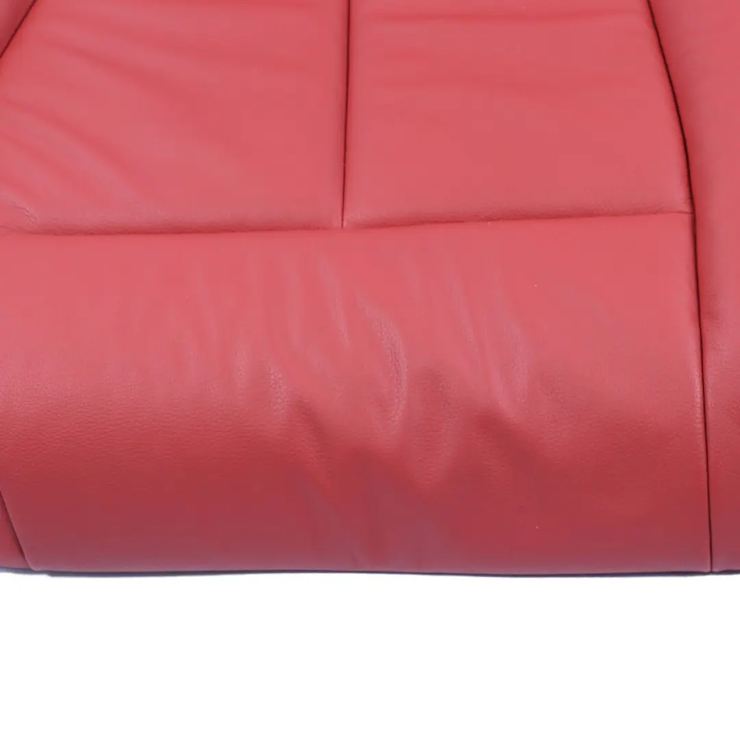 Bench Couch Sofa Cover Leather Dakota Coral Red to BMW F30 F31 Rear Seat with Part number 7309768 BMW F30 F31 Rear Seat Bench Couch Sofa Cover Leather Dakota Coral Red - SKU 7309768 - Part number 7309768