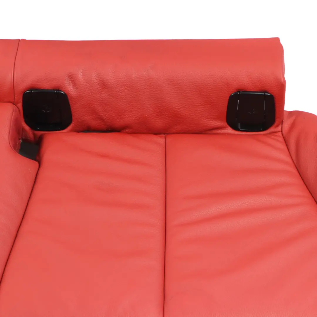 Bench Couch Sofa Cover Leather Dakota Coral Red to BMW F30 F31 Rear Seat with Part number 7309768 BMW F30 F31 Rear Seat Bench Couch Sofa Cover Leather Dakota Coral Red - SKU 7309768 - Part number 7309768