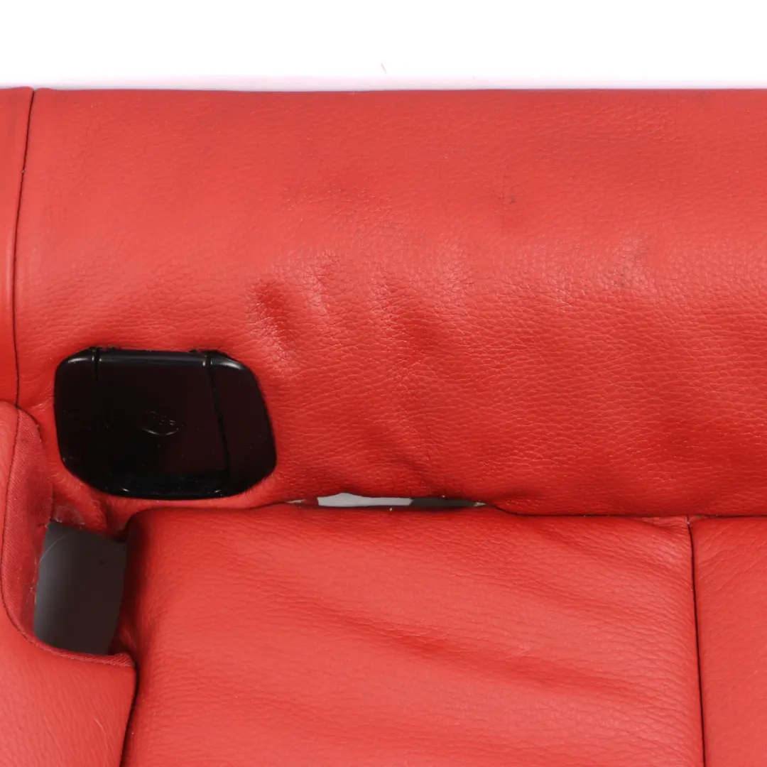 Bench Couch Sofa Cover Leather Dakota Coral Red to BMW F30 F31 Rear Seat with Part number 7309768 BMW F30 F31 Rear Seat Bench Couch Sofa Cover Leather Dakota Coral Red - SKU 7309768 - Part number 7309768