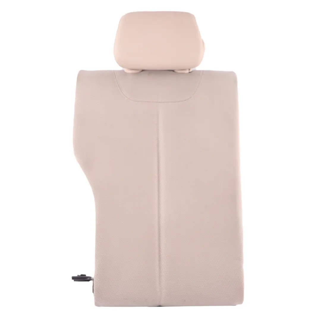 Backrest Cover Rear Right O/S Back Rest Cloth Leather Oyster to BMW F30 Seat with Part number 7309812 BMW F30 Seat Backrest Cover Rear Right O/S Back Rest Cloth Leather Oyster - SKU 7309812 - Part number 7309812