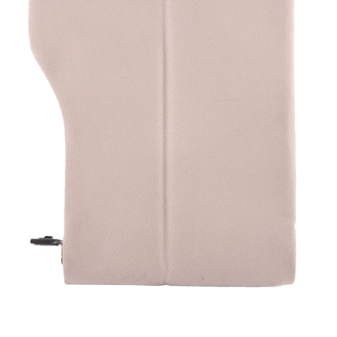 Backrest Cover Rear Right O/S Back Rest Cloth Leather Oyster to BMW F30 Seat with Part number 7309812 BMW F30 Seat Backrest Cover Rear Right O/S Back Rest Cloth Leather Oyster - SKU 7309812 - Part number 7309812