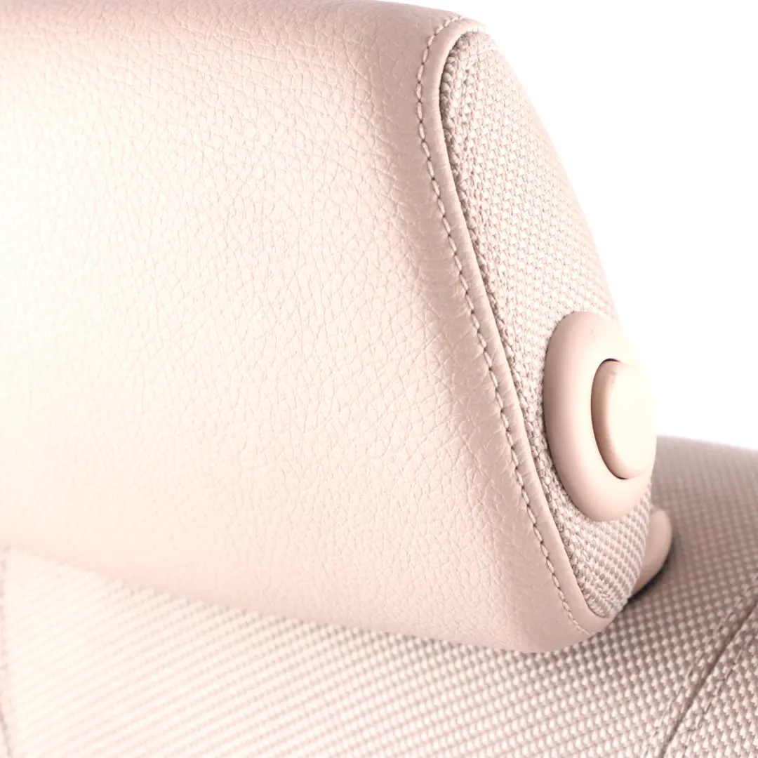 Backrest Cover Rear Right O/S Back Rest Cloth Leather Oyster to BMW F30 Seat with Part number 7309812 BMW F30 Seat Backrest Cover Rear Right O/S Back Rest Cloth Leather Oyster - SKU 7309812 - Part number 7309812