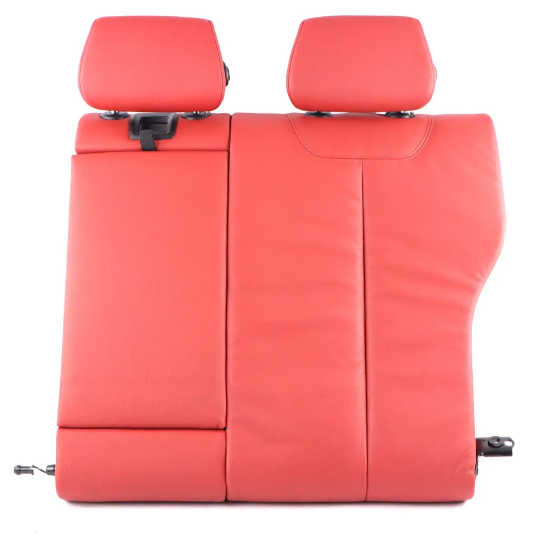 Backrest Cover Rear Left N/S Back Rest Leather Dakota Coral Red to BMW F30 Seat with Part number 7309820 BMW F30 Seat Backrest Cover Rear Left N/S Back Rest Leather Dakota Coral Red - SKU 7309827 - Part number 7309820
