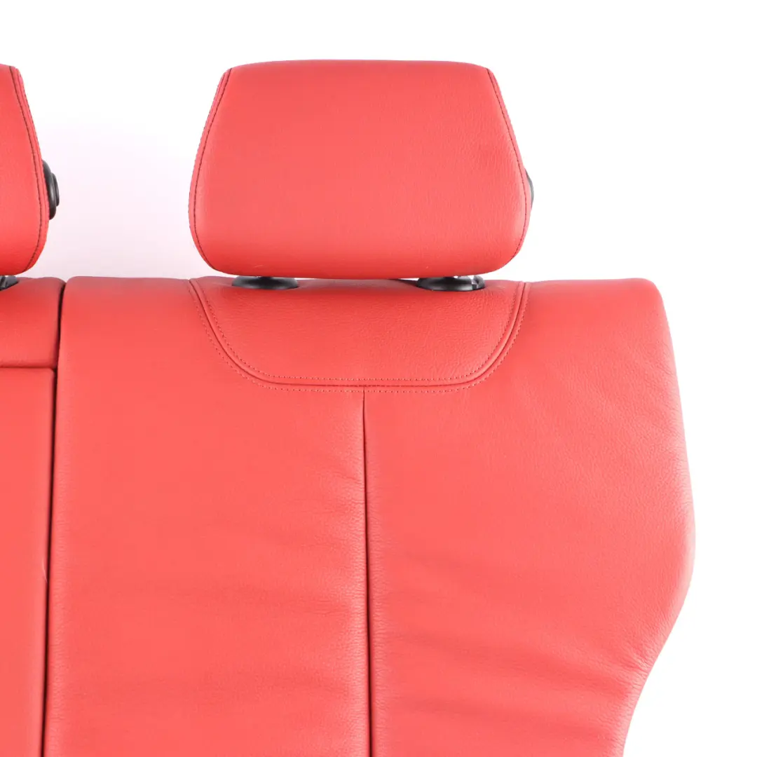 Backrest Cover Rear Left N/S Back Rest Leather Dakota Coral Red to BMW F30 Seat with Part number 7309820 BMW F30 Seat Backrest Cover Rear Left N/S Back Rest Leather Dakota Coral Red - SKU 7309827 - Part number 7309820