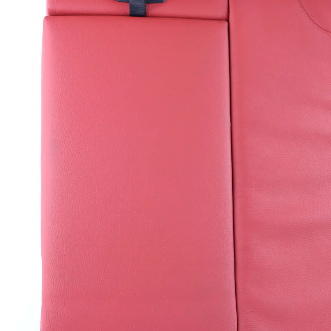 Backrest Cover Rear Left N/S Back Rest Leather Dakota Coral Red to BMW F30 Seat with Part number 7309820 BMW F30 Seat Backrest Cover Rear Left N/S Back Rest Leather Dakota Coral Red - SKU 7309827 - Part number 7309820