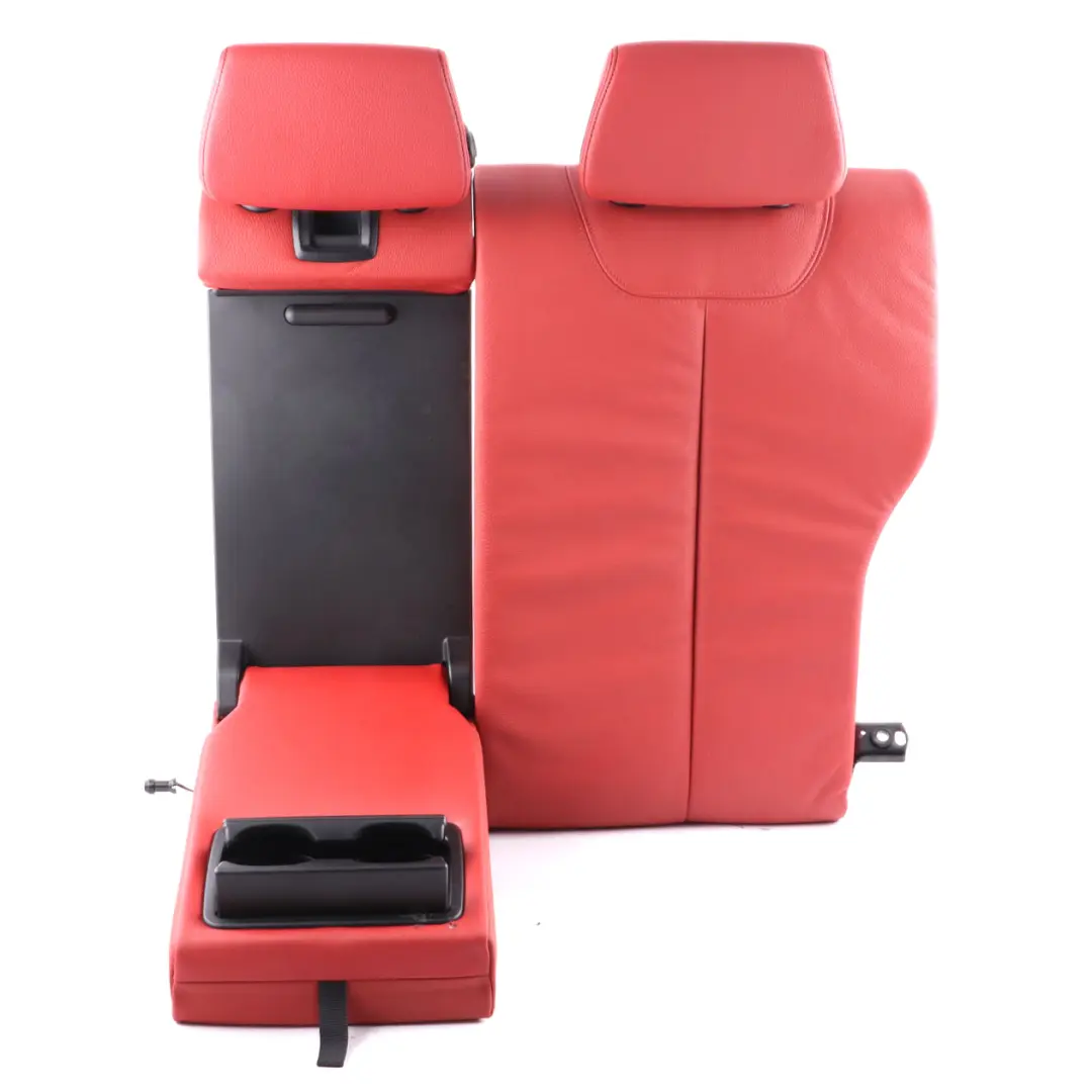 Backrest Cover Rear Left N/S Back Rest Leather Dakota Coral Red to BMW F30 Seat with Part number 7309820 BMW F30 Seat Backrest Cover Rear Left N/S Back Rest Leather Dakota Coral Red - SKU 7309827 - Part number 7309820