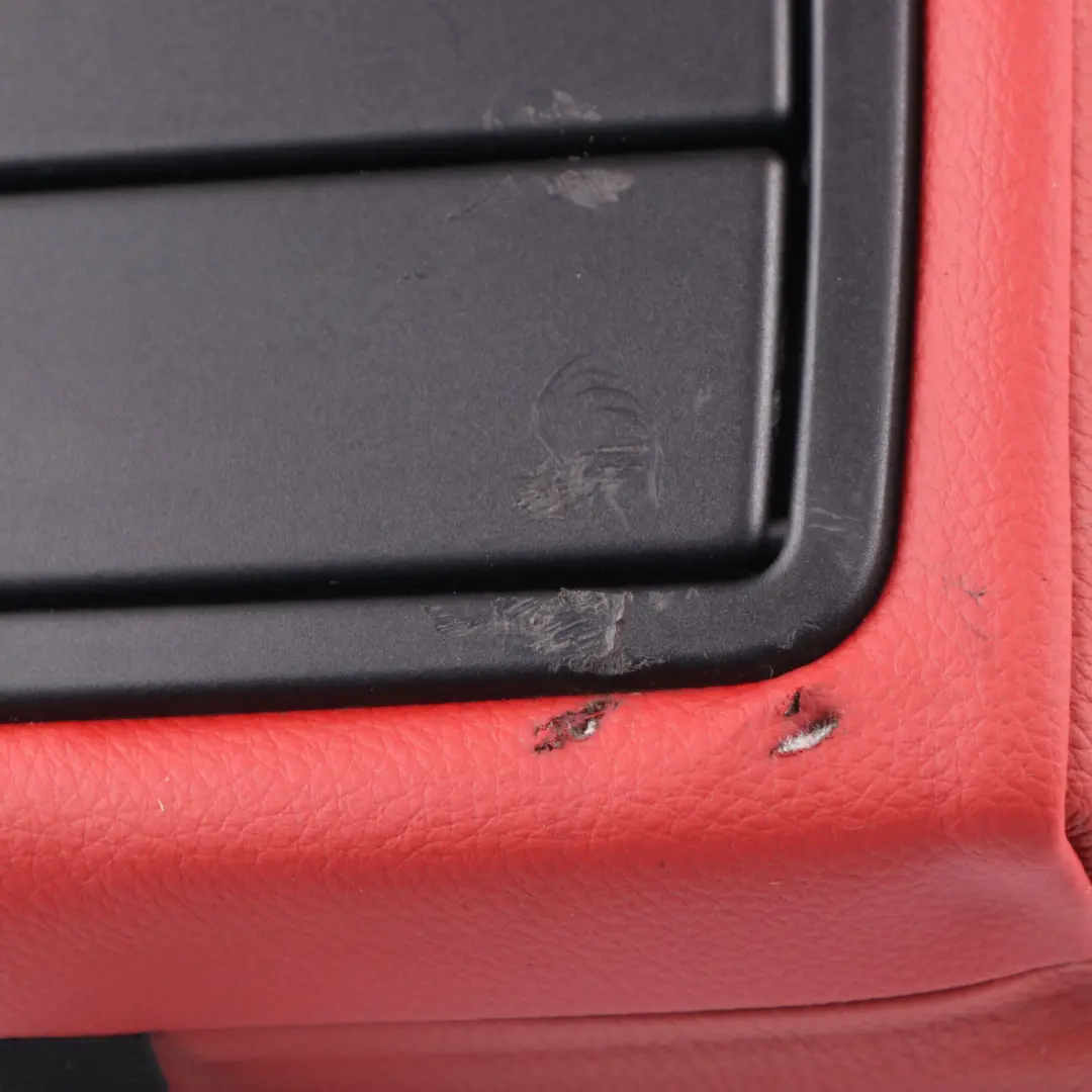 Backrest Cover Rear Left N/S Back Rest Leather Dakota Coral Red to BMW F30 Seat with Part number 7309820 BMW F30 Seat Backrest Cover Rear Left N/S Back Rest Leather Dakota Coral Red - SKU 7309827 - Part number 7309820