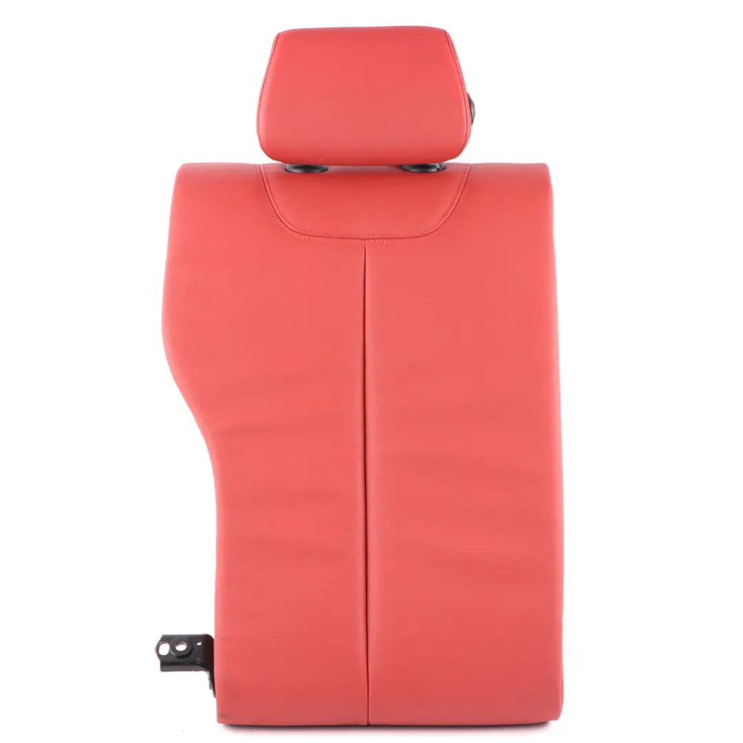 Backrest Cover Rear Right O/S Back Rest Leather Dakota Coral Red to BMW F30 Seat with Part number 7309828 BMW F30 Seat Backrest Cover Rear Right O/S Back Rest Leather Dakota Coral Red - SKU 7309828 - Part number 7309828
