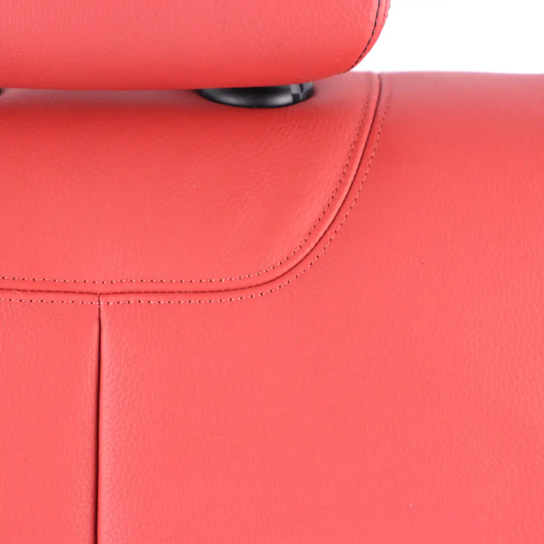 Backrest Cover Rear Right O/S Back Rest Leather Dakota Coral Red to BMW F30 Seat with Part number 7309828 BMW F30 Seat Backrest Cover Rear Right O/S Back Rest Leather Dakota Coral Red - SKU 7309828 - Part number 7309828
