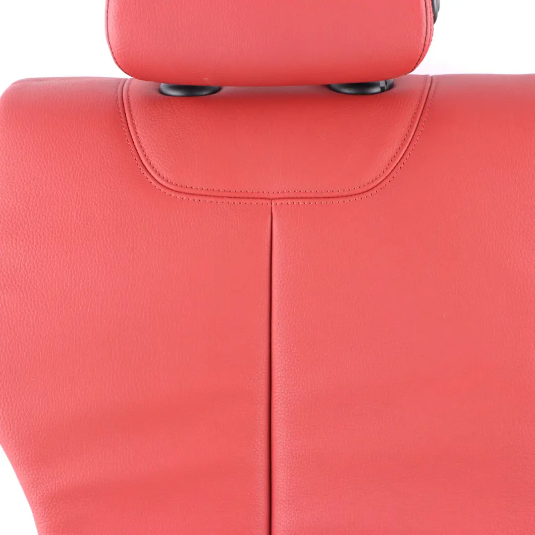 Backrest Cover Rear Right O/S Back Rest Leather Dakota Coral Red to BMW F30 Seat with Part number 7309828 BMW F30 Seat Backrest Cover Rear Right O/S Back Rest Leather Dakota Coral Red - SKU 7309828 - Part number 7309828