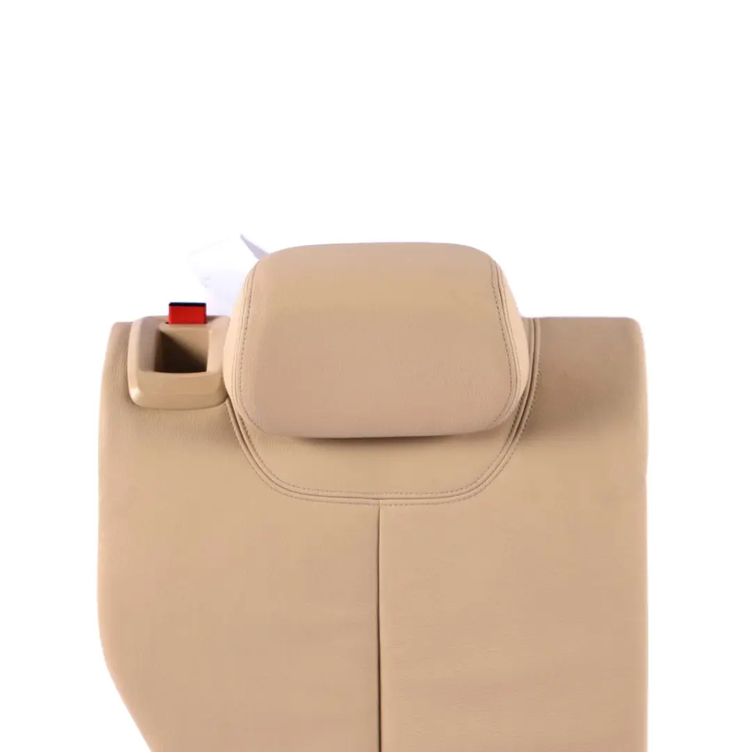 Backrest Cover Right O/S Leather Veneto beige to BMW F31 Touring Rear Seat with Part number 7309860 BMW F31 Touring Rear Seat Backrest Cover Right O/S Leather Veneto beige - SKU 7309860 - Part number 7309860