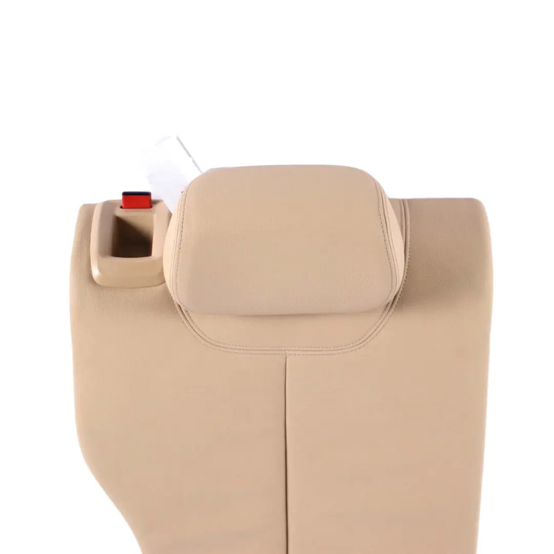 Backrest Cover Right O/S Leather Veneto beige to BMW F31 Touring Rear Seat with Part number 7309860 BMW F31 Touring Rear Seat Backrest Cover Right O/S Leather Veneto beige - SKU 7309860 - Part number 7309860