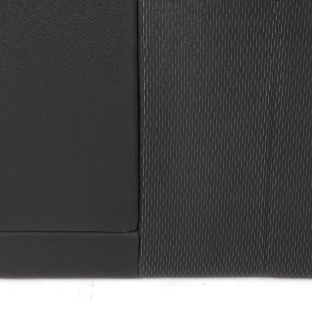 Backrest Rear Left N/S Bench Back Cover Cloth Anthracite to BMW F31 Seat with Part number 7309883 BMW F31 Seat Backrest Rear Left N/S Bench Back Cover Cloth Anthracite - SKU 7309883 - Part number 7309883