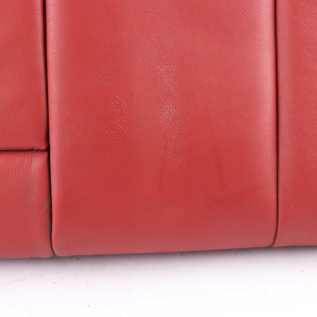Backrest BMW F31 Touring Left Seat N/S Back Cover Leather Coral Red to Rear with Part number 7309896 Rear Backrest BMW F31 Touring Left Seat N/S Back Cover Leather Coral Red - SKU 7309896 - Part number 7309896
