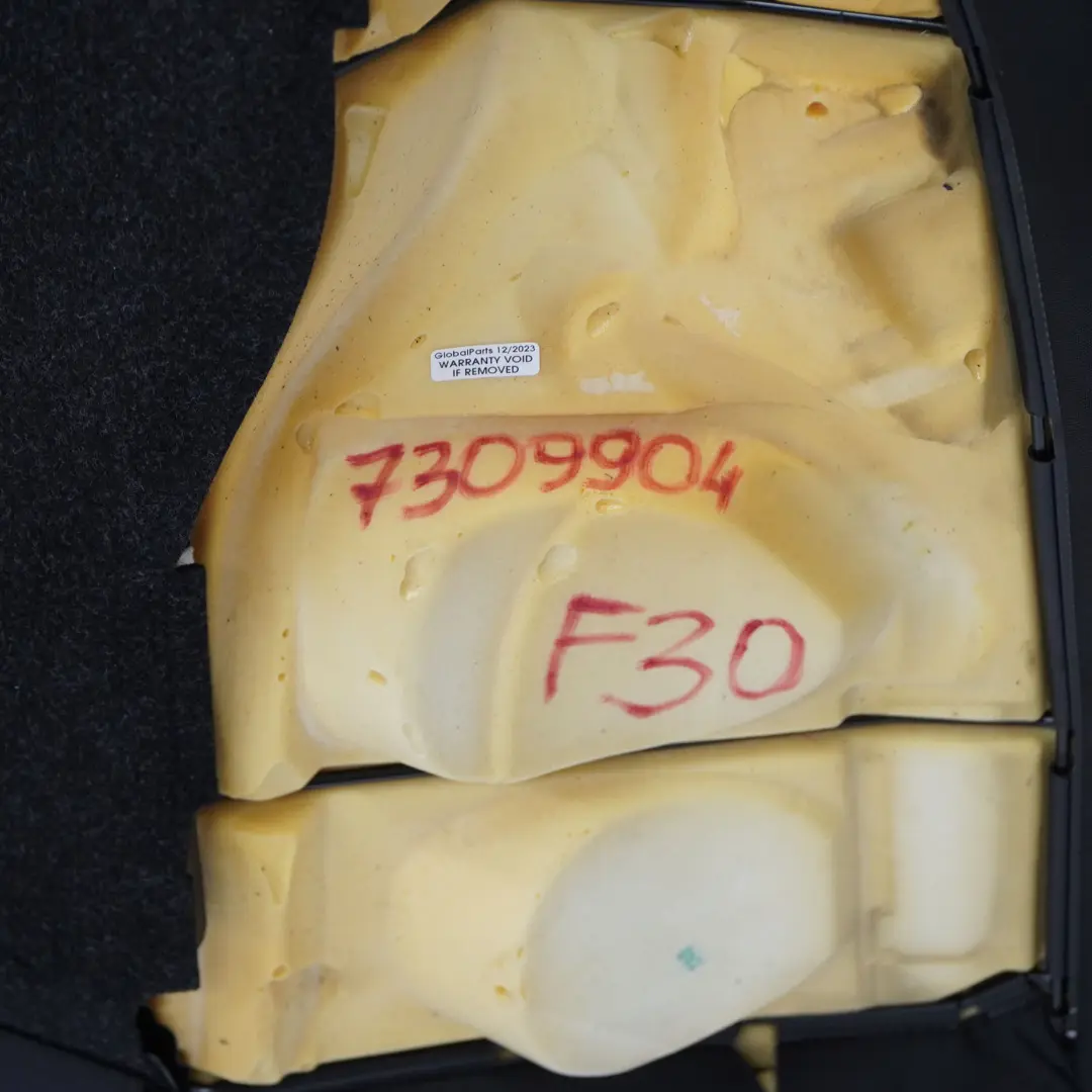 BMW F30 Schienale posteriore Sedile Interno Divano Tessuto Grigio Antracite - SKU 7309904 - Numero di parte 7309904