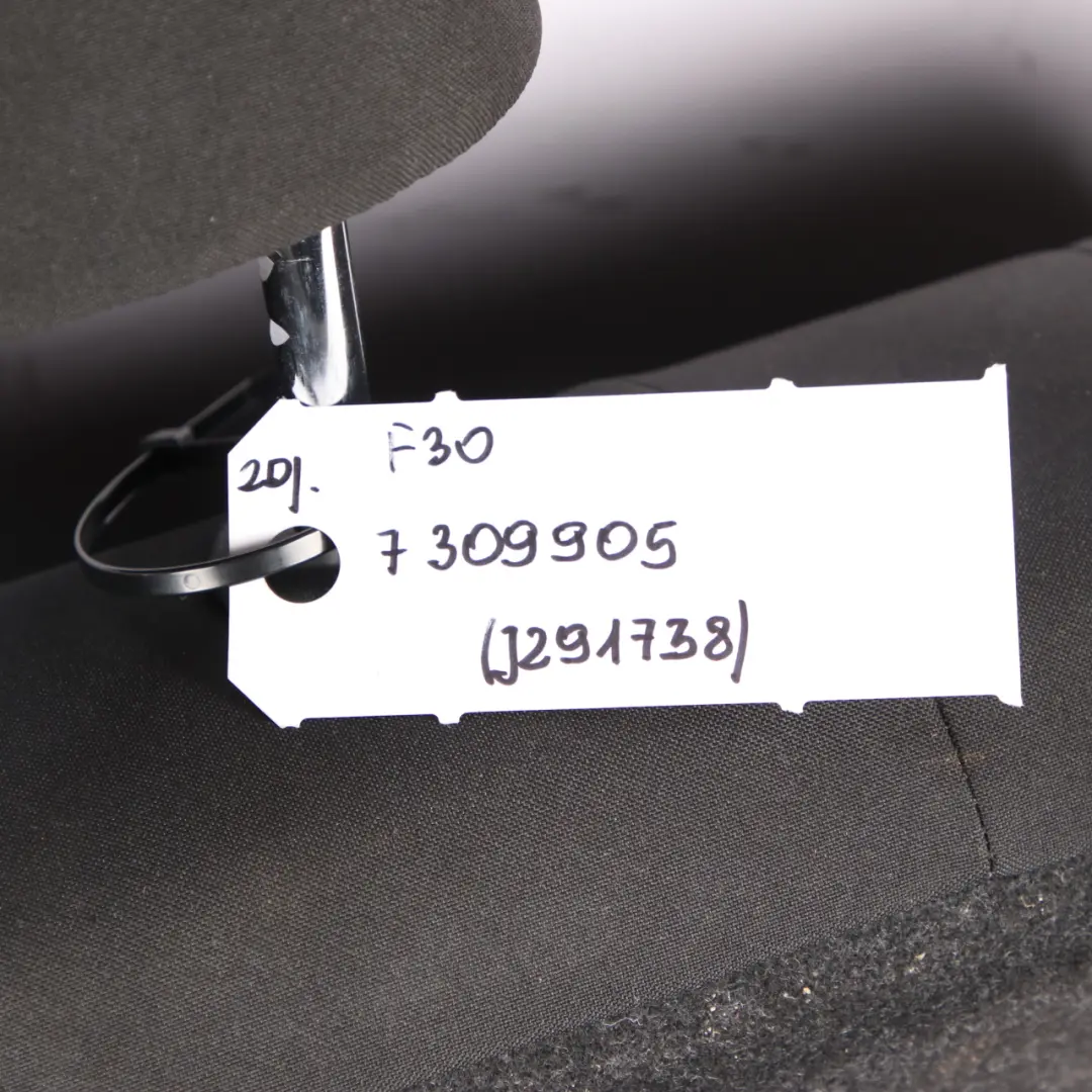 Backrest BMW F30 Seat Interior Couch Cloth Fabric Track / Anthracite Red to Rear with Part number 7309905 Rear Backrest BMW F30 Seat Interior Couch Cloth Fabric Track / Anthracite Red - SKU 7309905 - Part number 7309905