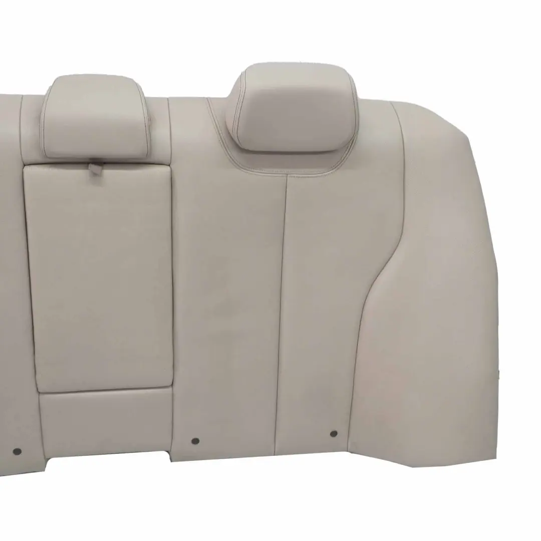 Backrest BMW F30 Rear Seat Interior Back Cover Couch Leather Oyster to Rear with Part number 7309924 Rear Backrest BMW F30 Rear Seat Interior Back Cover Couch Leather Oyster - SKU 7309924 - Part number 7309924
