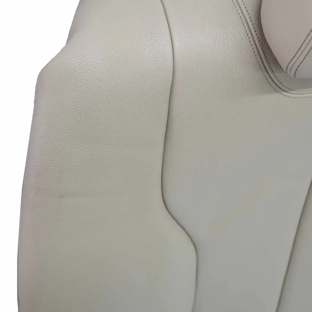 Backrest BMW F30 Rear Seat Interior Back Cover Couch Leather Oyster to Rear with Part number 7309924 Rear Backrest BMW F30 Rear Seat Interior Back Cover Couch Leather Oyster - SKU 7309924 - Part number 7309924