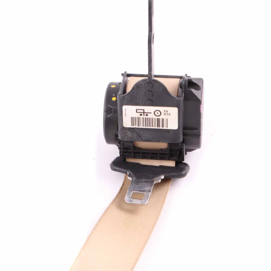 Belt BMW F30 F34 LCI Upper Strap Rear Outer Seatbelt Veneto Beige to Seat with Part number 7310159 Seat Belt BMW F30 F34 LCI Upper Strap Rear Outer Seatbelt Veneto Beige - SKU 7310159 - Part number 7310159