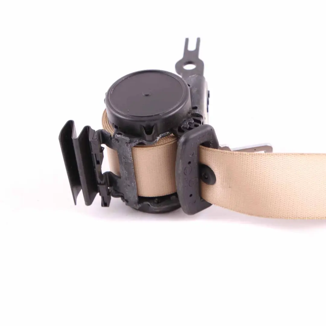 Belt BMW F30 F34 LCI Upper Strap Rear Outer Seatbelt Veneto Beige to Seat with Part number 7310159 Seat Belt BMW F30 F34 LCI Upper Strap Rear Outer Seatbelt Veneto Beige - SKU 7310159 - Part number 7310159