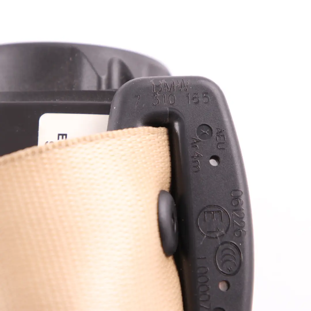 Ceinture sécurité centrale arrière supérieure Veneto Beige pour BMW F30 F34 à propos du numéro de pièce 7310165 BMW F30 F34 Ceinture sécurité centrale arrière supérieure Veneto Beige - SKU 7310165 - Numéro de pièce 7310165