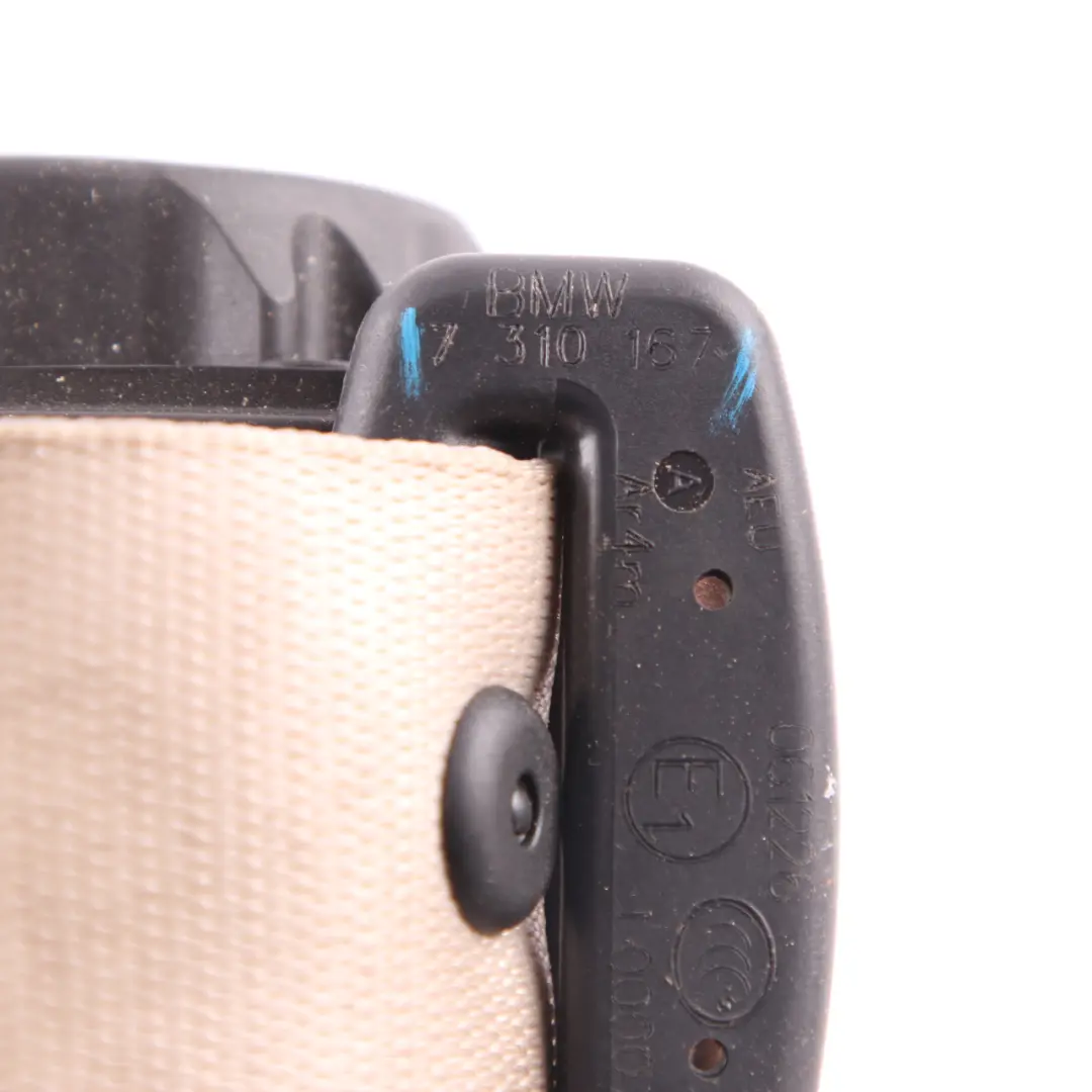 Ceinture de sécurité arrière centrale et supérieure Oyster pour BMW F30 à propos du numéro de pièce 7310167 BMW F30 Ceinture de sécurité arrière centrale et supérieure Oyster - SKU 7310167 - Numéro de pièce 7310167