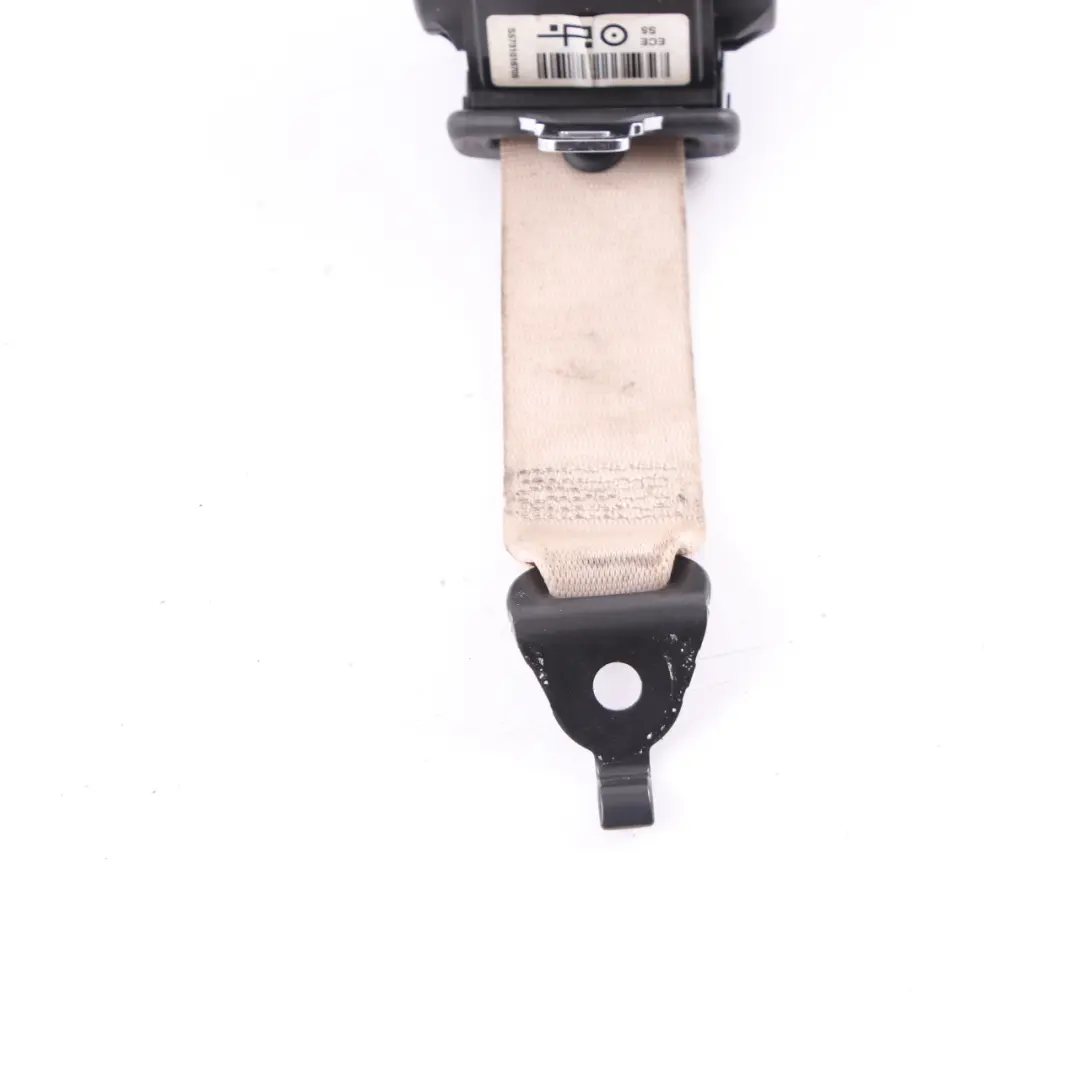 Belt Centre Middle Upper Safety Belt Oyster to BMW F30 Rear Seat with Part number 7310167 BMW F30 Rear Seat Belt Centre Middle Upper Safety Belt Oyster - SKU 7310167 - Part number 7310167