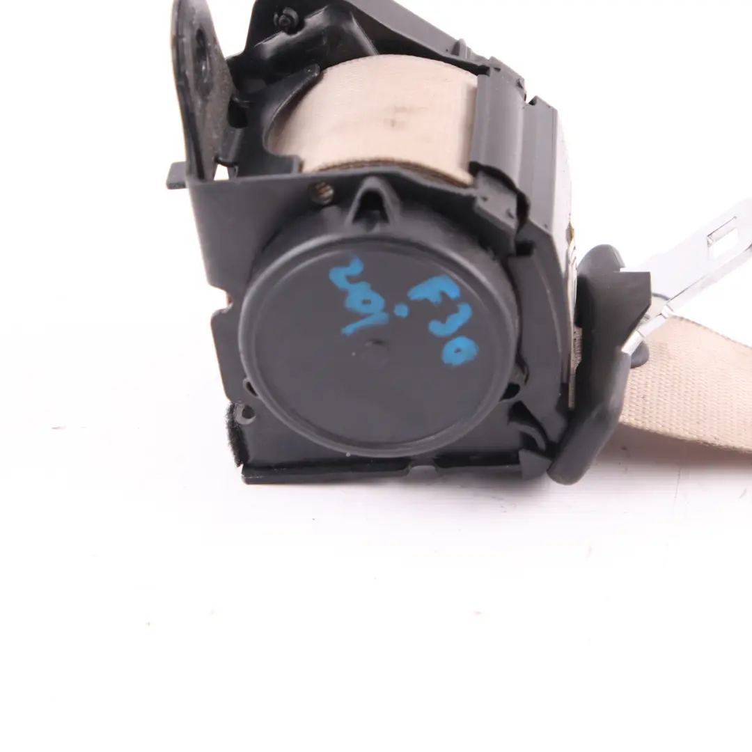 Rücksitzgurt Mitte oberer Sicherheitsgurt Oyster für BMW F30 mit Teilenummer 7310167 BMW F30 Rücksitzgurt Mitte oberer Sicherheitsgurt Oyster - SKU 7310167 - Teilenummer 7310167