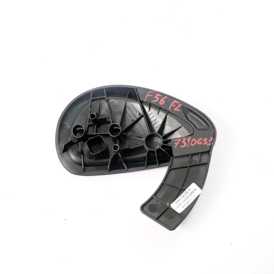 Osłona Uchwyt Rączka Fotela Lewa Wewnątrz do Mini F55 F56 o numerze 7310653 Mini F55 F56 Osłona Uchwyt Rączka Fotela Lewa Wewnątrz - SKU 7310653 - Numer Części 7310653