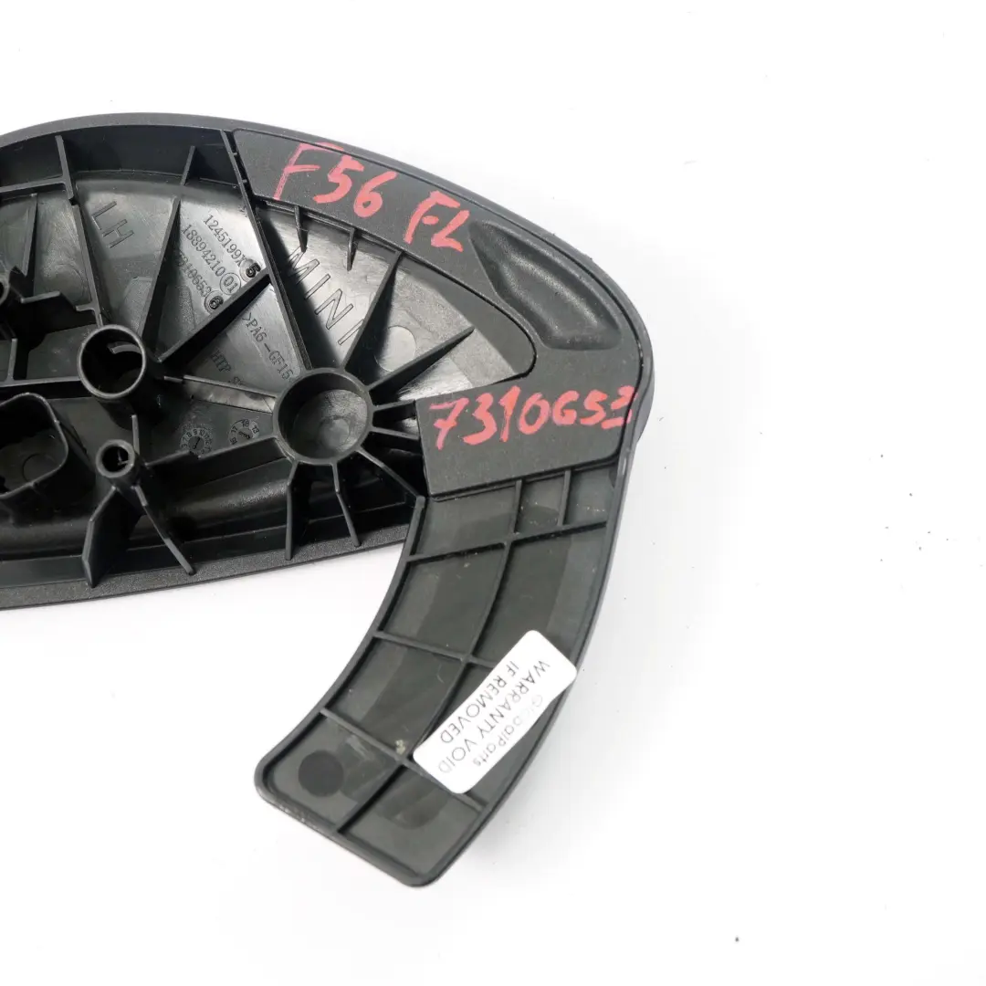 Mini F56 Front Seat Cover Inner Right O/S Covering Trim Panel F55 - SKU 7310653 - Part number 7310653