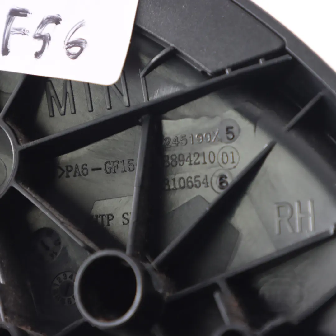 Levier de réglage de l'angle du dossier à droite pour Mini F56 à propos du numéro de pièce 7310654 Mini F56 Levier de réglage de l'angle du dossier à droite - SKU 7310654 - Numéro de pièce 7310654