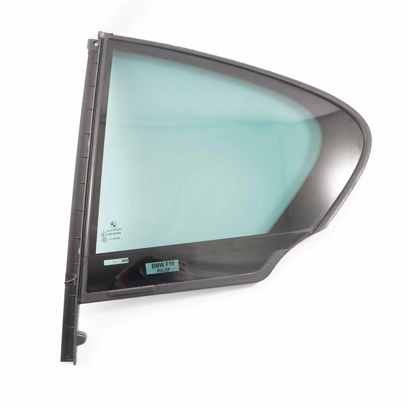 Vetro Finestra BMW F10 Porta Verde Fissa Posteriore Sinistra AS3 7311247