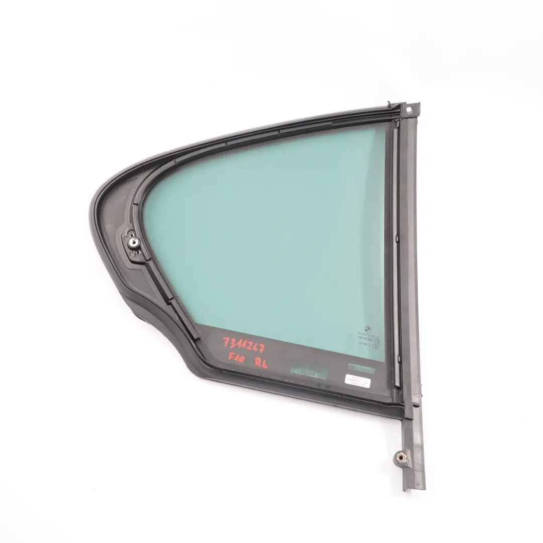 Window Glass Side Fixed Green Door Rear Left N/S AS3 to BMW F10 with Part number 7311247 BMW F10 Window Glass Side Fixed Green Door Rear Left N/S AS3 - SKU 7311247 - Part number 7311247