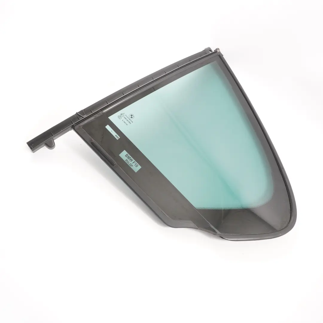 Cristal BMW F10 Lateral Fijo Verde Puerta Trasera Izquierda AS3 para con número de pieza 7311247 Cristal BMW F10 Lateral Fijo Verde Puerta Trasera Izquierda AS3 - SKU 7311247 - Número de pieza 7311247