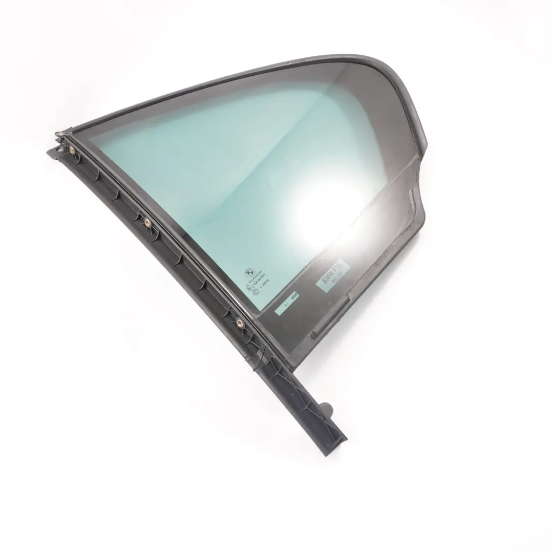 BMW F10 Window Glass Side Fixed Green Door Rear Left N/S AS3 - SKU 7311247 - Part number 7311247