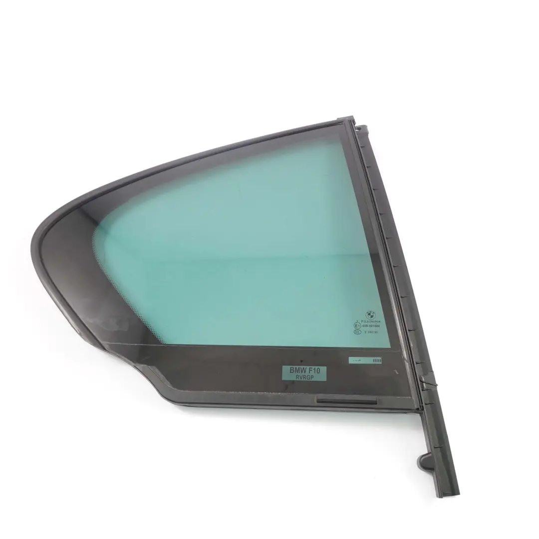 Side Window Glass Rear Door Right O/S Fixed Tinted Black AS3 to BMW F10 with Part number 7311248 BMW F10 Side Window Glass Rear Door Right O/S Fixed Tinted Black AS3 - SKU 7311248 - Part number 7311248