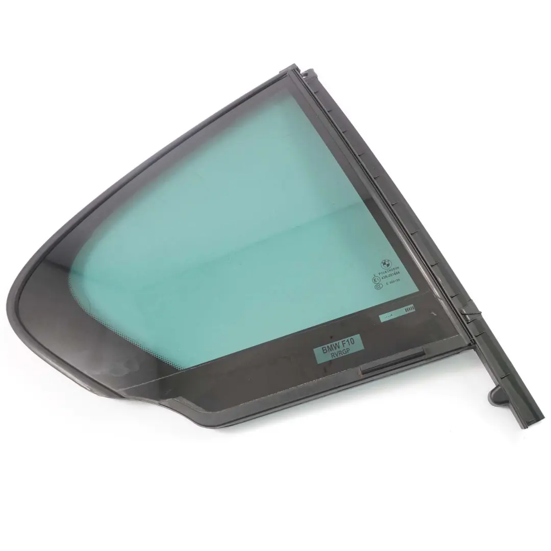 Side Window Glass Rear Door Right O/S Fixed Tinted Black AS3 to BMW F10 with Part number 7311248 BMW F10 Side Window Glass Rear Door Right O/S Fixed Tinted Black AS3 - SKU 7311248 - Part number 7311248