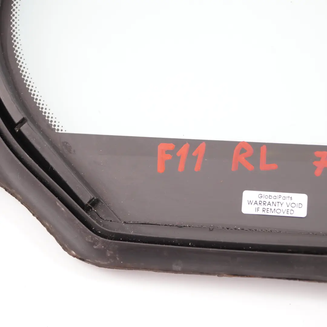 Side Window Rear Left N/S Fixed Glass Glazing AS2 to BMW F11 Touring with Part number 7311249 BMW F11 Touring Side Window Rear Left N/S Fixed Glass Glazing AS2 - SKU 7311249 - Part number 7311249