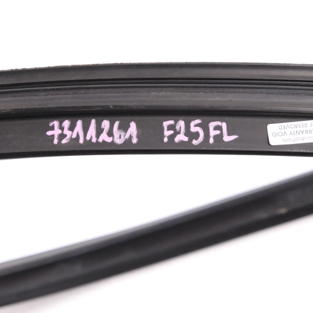 Puerta Ventana Guía Sello Delantero Izquierdo Sellado para BMW X3 F25 con número de pieza 7311261 BMW X3 F25 Puerta Ventana Guía Sello Delantero Izquierdo Sellado - SKU 7311261 - Número de pieza 7311261