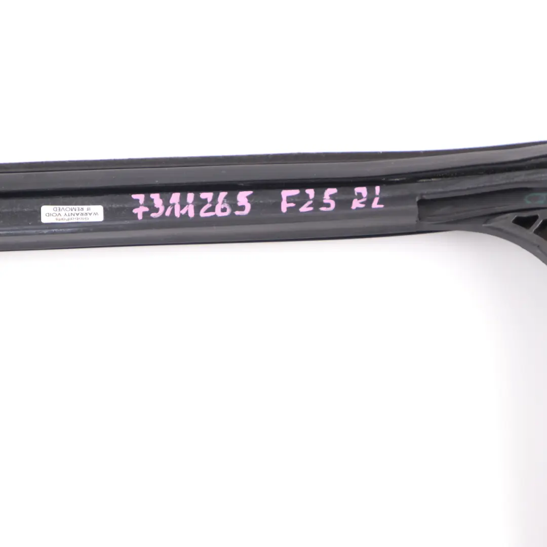 Tür Dichtung Fenster Führung Hinten Links für BMW X3 F25 mit Teilenummer 7311265 BMW X3 F25 Tür Dichtung Fenster Führung Hinten Links - SKU 7311265 - Teilenummer 7311265