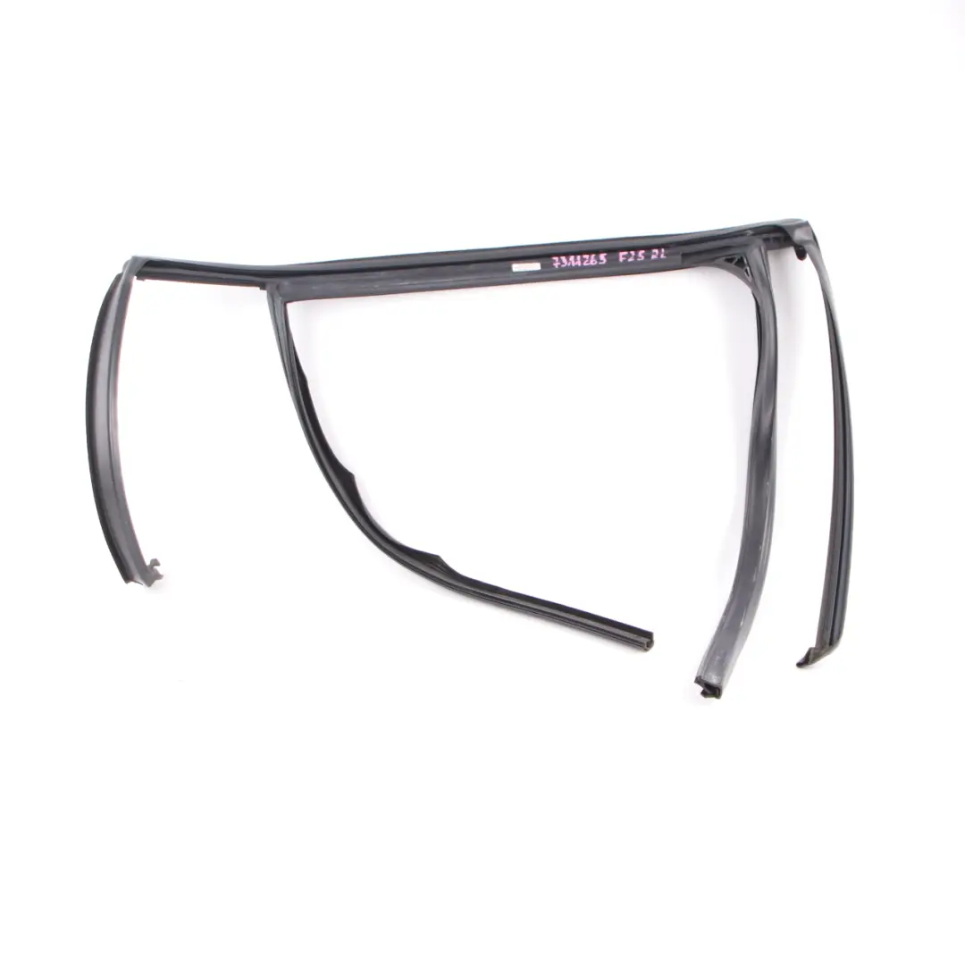 BMW X3 F25 Guarnizione Porta Finestra Guida Posteriore Sinistra - SKU 7311265 - Numero di parte 7311265