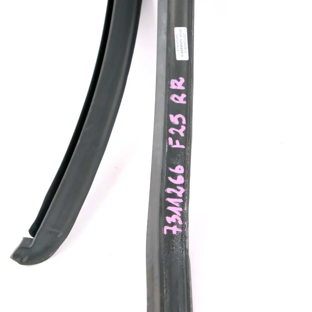 BMW X3 F25 Rear Door Seal Window Guide Right O/S Sealing - SKU 7311266 - Part number 7311266