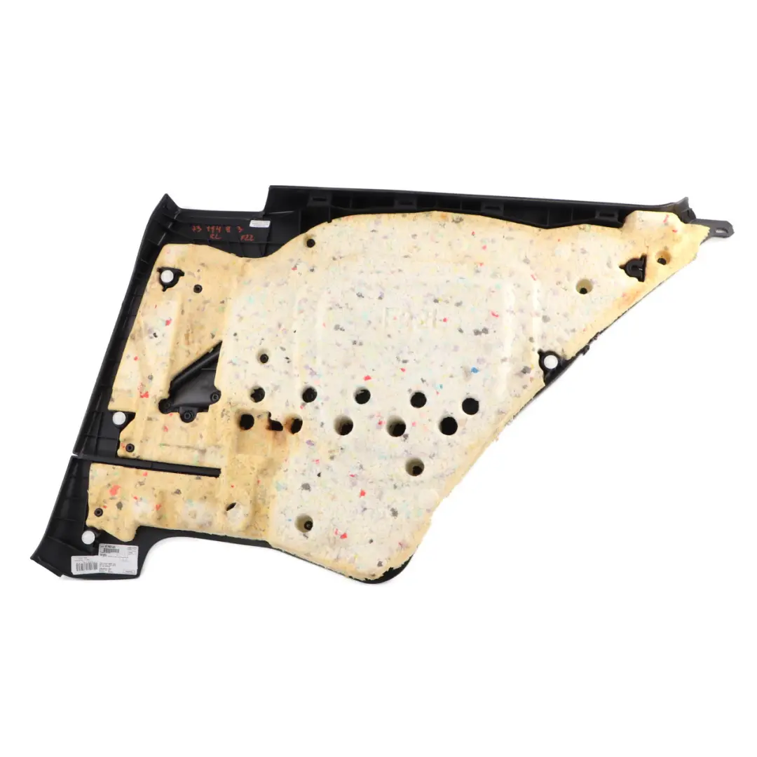 Lateral Trim Panel Rear Left N/S Trim Cover Red Leather Dakota to BMW F22 with Part number 7311483 BMW F22 Lateral Trim Panel Rear Left N/S Trim Cover Red Leather Dakota - SKU 7311483 - Part number 7311483