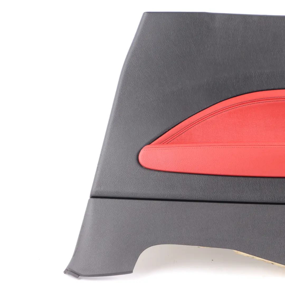 Panel Lateral Trasero Derecho Cubierta Moldura Cuero Rojo Dakota para BMW F22 con número de pieza 7311484 BMW F22 Panel Lateral Trasero Derecho Cubierta Moldura Cuero Rojo Dakota - SKU 7311484 - Número de pieza 7311484