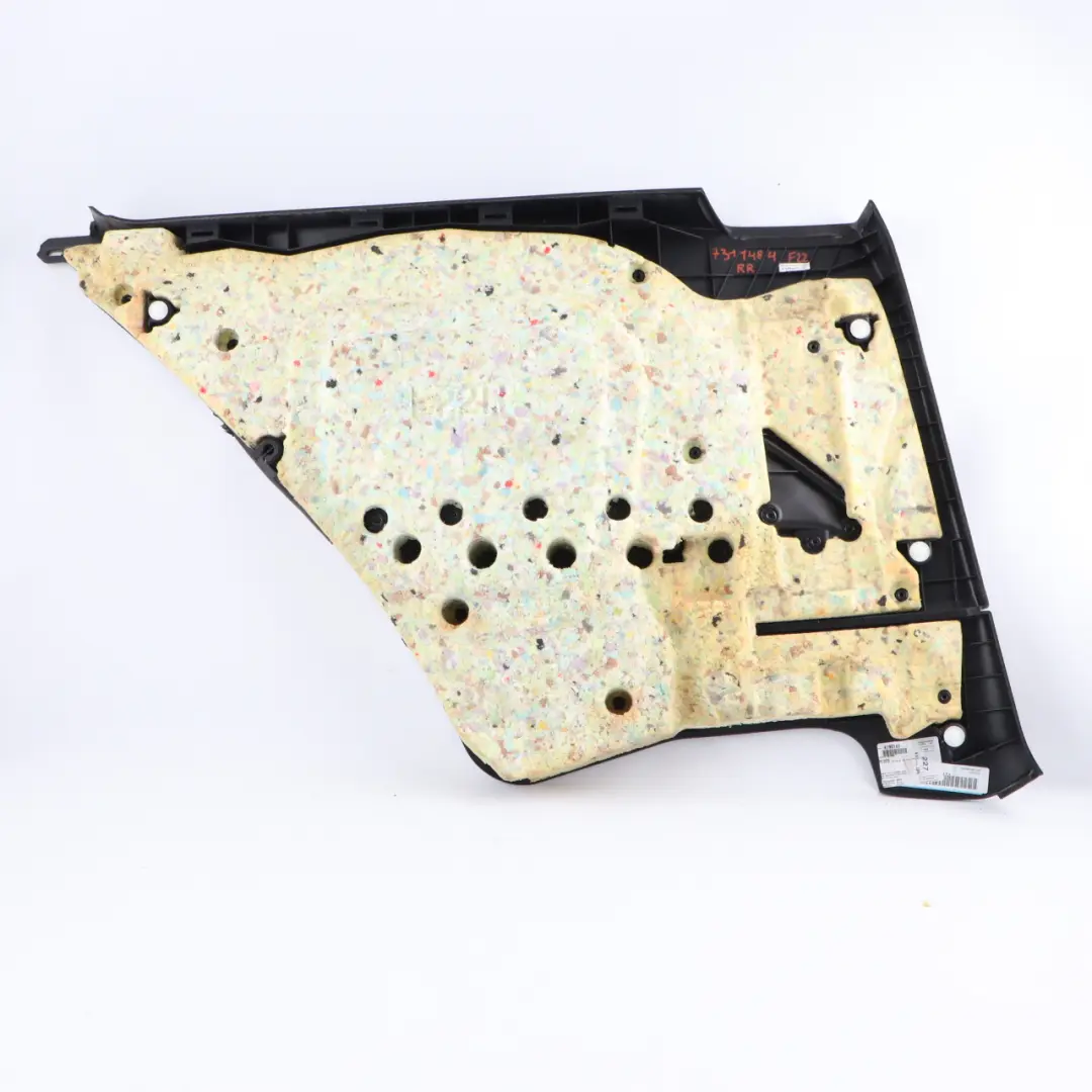 Lateral Trim Panel Rear Right O/S Trim Cover Red Leather Dakota to BMW F22 with Part number 7311484 BMW F22 Lateral Trim Panel Rear Right O/S Trim Cover Red Leather Dakota - SKU 7311484 - Part number 7311484