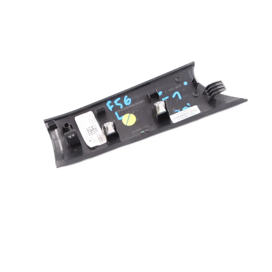 Trim Inner Door Handle Left N/S Cover Piano Black to Mini F56 F57 with Part number 7312073 Mini F56 F57 Trim Inner Door Handle Left N/S Cover Piano Black - SKU 7312073-1 - Part number 7312073
