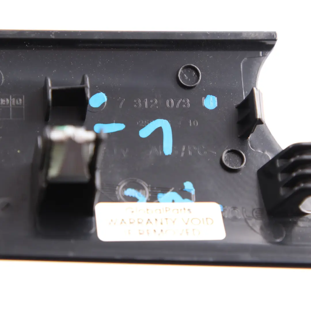 Trim Innentürgriff Links Abdeckung Klavier Schwarz für Mini F56 F57 mit Teilenummer 7312073 Mini F56 F57 Trim Innentürgriff Links Abdeckung Klavier Schwarz - SKU 7312073-1 - Teilenummer 7312073