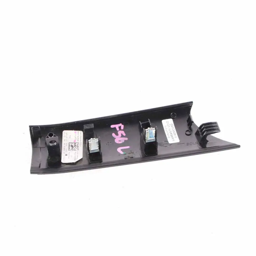 Mini F56 F57 Trim Inner Door Handle Left Piano Black - SKU 7312073 - Numéro de pièce 7312073
