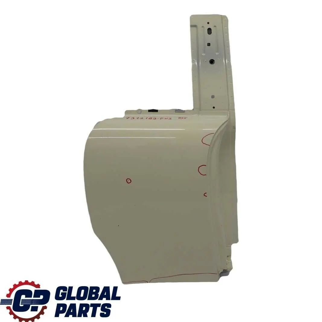 Mini Clubman R55 2 Trasero Derecho Clubdoor Puerta Club Blanco Pimienta - 850 - SKU 7312189-PW2 - Número de pieza 7312189